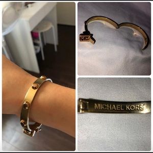 Michael Kors gold plated bracelet